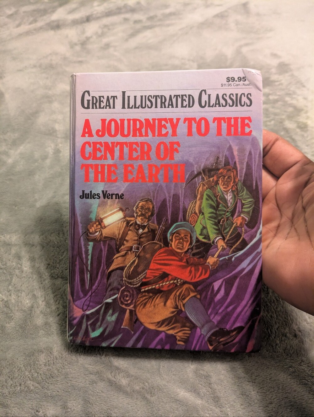 Great Illustrated Classics A Journey to the Center of the Earth Jules Verne HC
